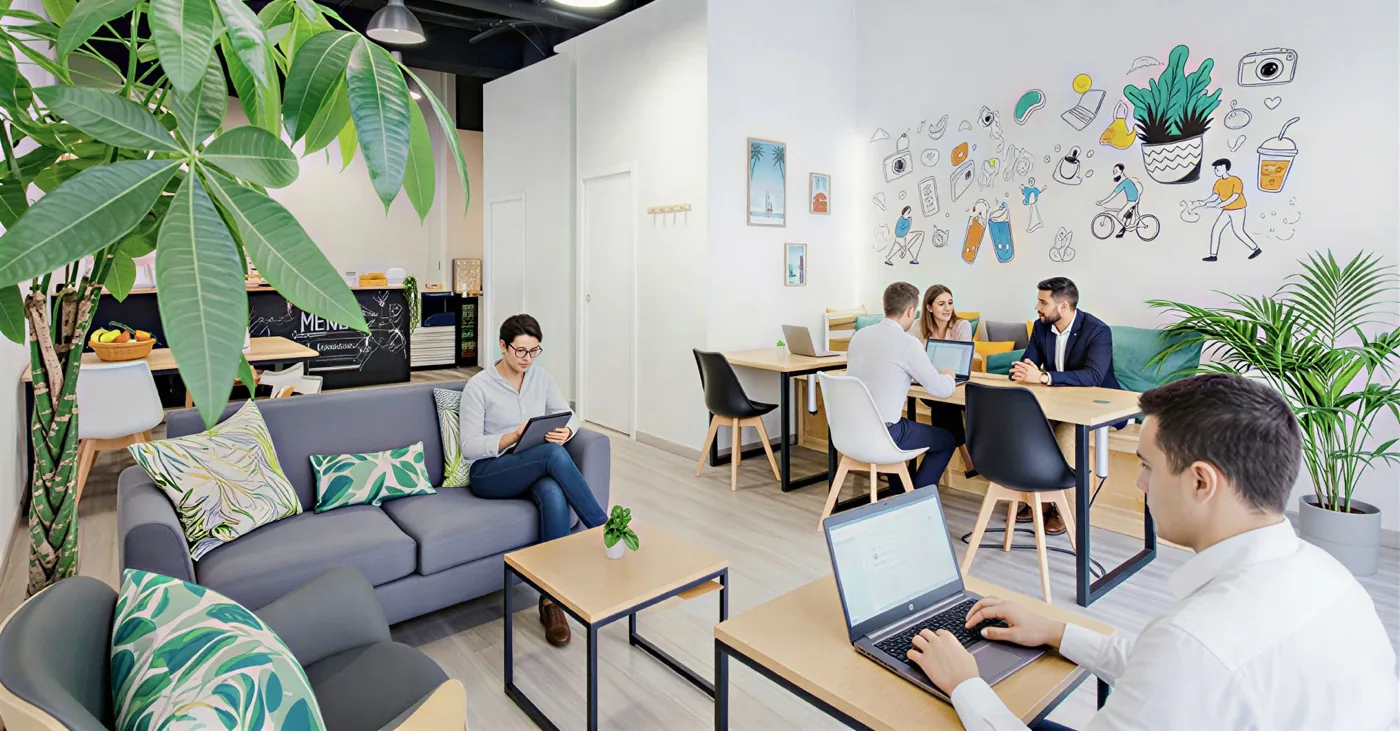 Espace de coworking KO Working rue Amelot Paris 11