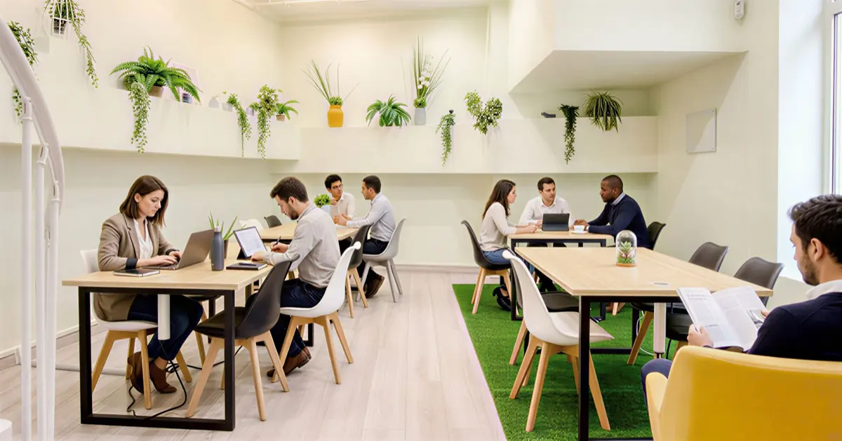 Espace de coworking Paris 11 — open space moderne KO Working