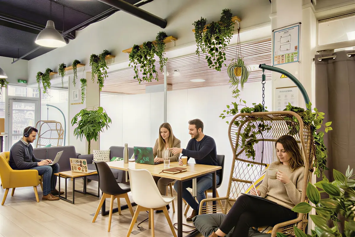 Espace de coworking Paris 11 — open space moderne KO Working